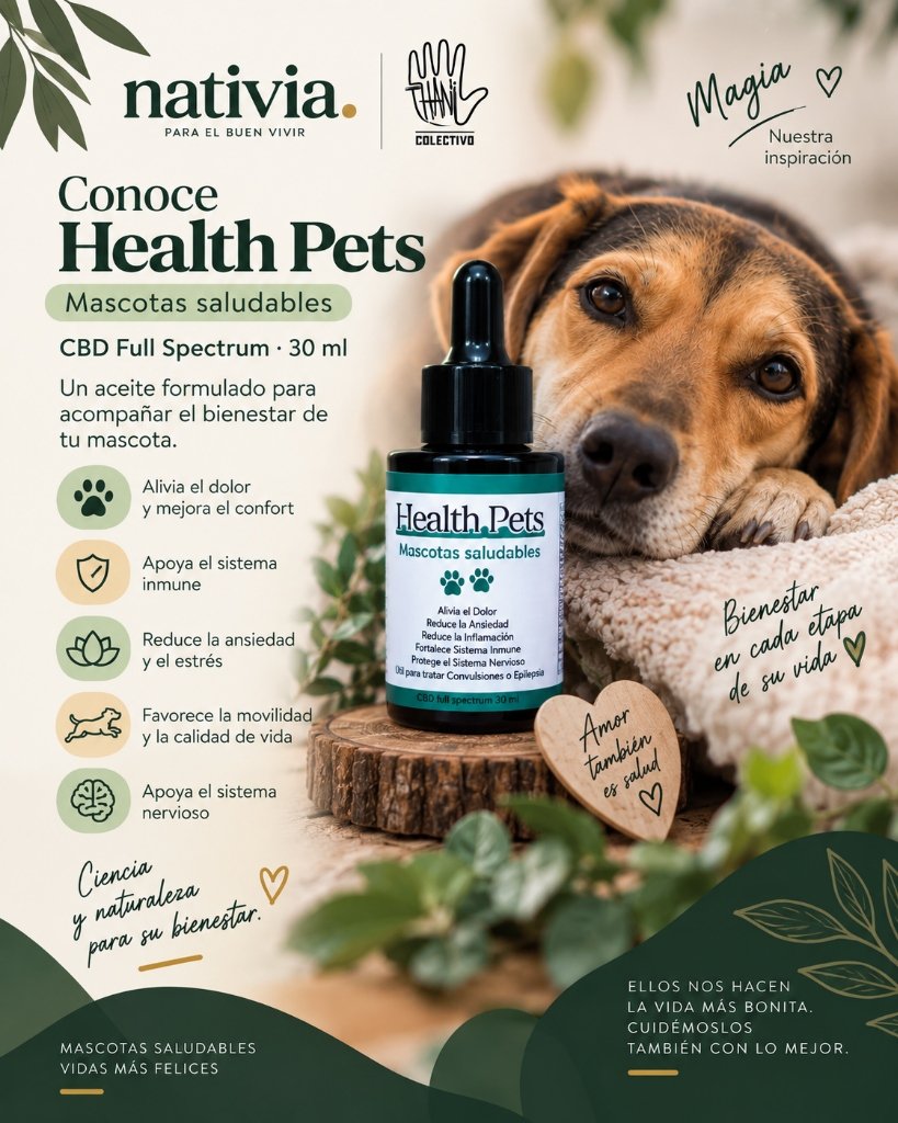 Health Pets — Aceite de CBD para Mascotas