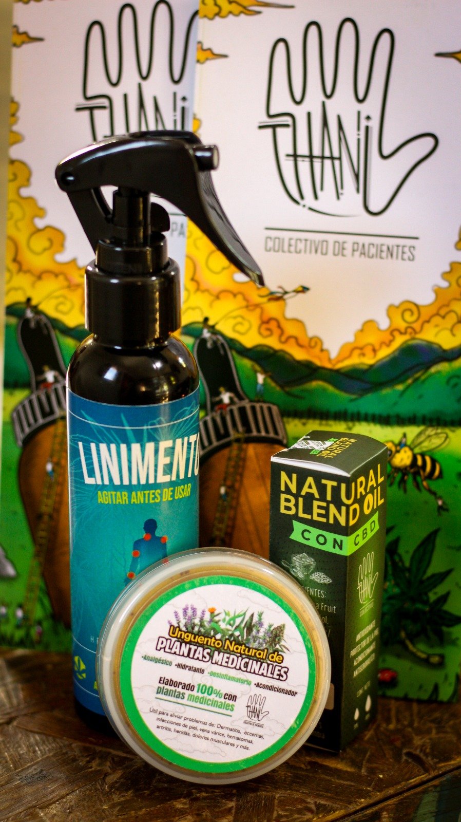 Linimento Muscular & Articular en Spray con Cannabis